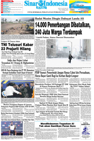 14.000 Penerbangan Dibatalkan, 240 Juta Warga Terdampak