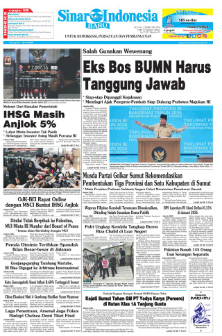 Eks Bos BUMN Harus Tanggung Jawab