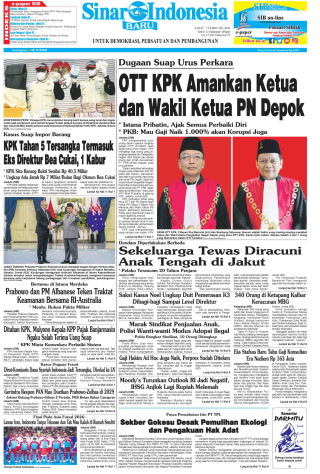 OTT KPK Amankan Ketua dan Wakil Ketua PN Depok