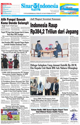 Indonesia Raup Rp384,2 Triliun dari Jepang Indonesia Raup Rp384,2 Triliun dari Jepang