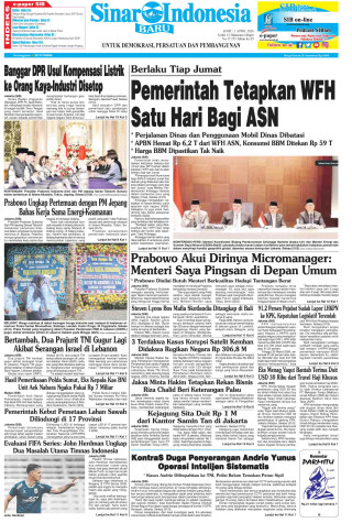 Pemerintah Tetapkan WFH Satu Hari Bagi ASN Pemerintah Tetapkan WFH Satu Hari Bagi ASN