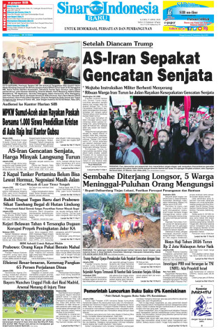 AS-Iran Sepakat Gencatan Senjata AS-Iran Sepakat Gencatan Senjata