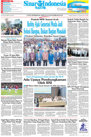 Bobby Ajak Generasi Muda Jadi Solusi Bangsa, Bukan Bagian Masalah Bobby Ajak Generasi Muda Jadi Solusi Bangsa, Bukan Bagian Masalah