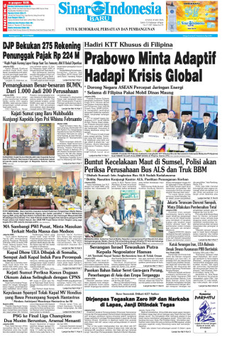 Prabowo Minta Adaptif Hadapi Krisis Global