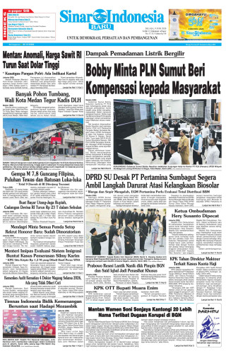 Bobby Minta PLN Sumut Beri Kompensasi kepada Masyarakat