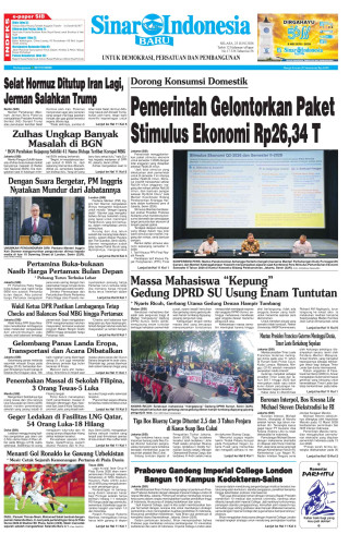 Pemerintah Gelontorkan Paket Stimulus Ekonomi Rp26,34 T