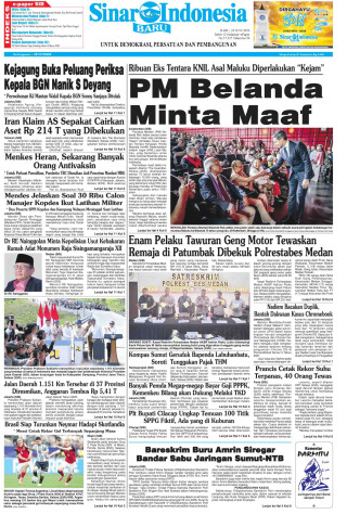 PM Belanda Minta Maaf