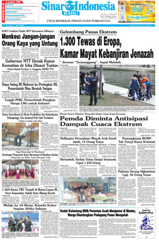 1.300 Tewas di Eropa, Kamar Mayat Kebanjiran Jenazah