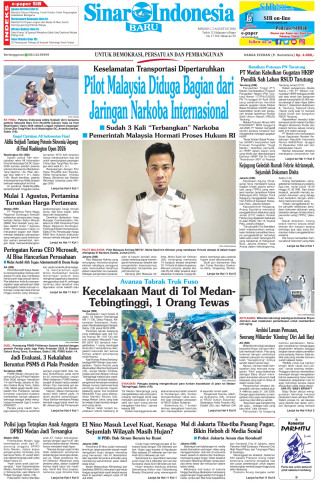 Pilot Malaysia Diduga Bagian dari Jaringan Narkoba Internasional