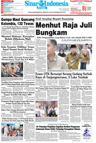 Menhut Raja Juli Bungkam Menhut Raja Juli Bungkam