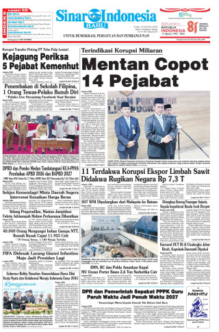 Mentan Copot 14 Pejabat Mentan Copot 14 Pejabat