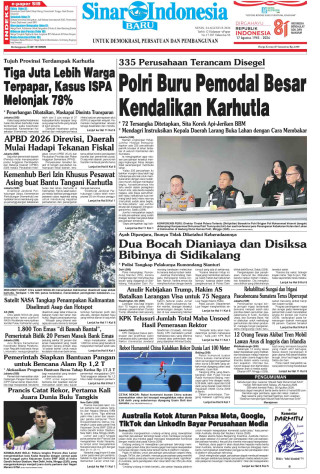 Polri Buru Pemodal Besar Kendalikan Karhutla 