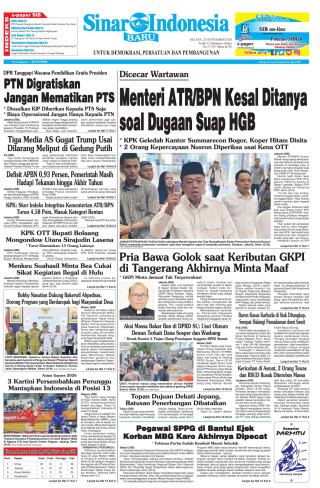 Menteri ATR/BPN Kesal Ditanya soal Dugaan Suap HGB Menteri ATR/BPN Kesal Ditanya soal Dugaan Suap HGB