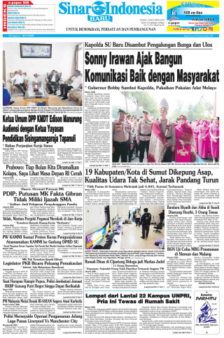 Sonny Irawan Ajak Bangun Komunikasi Baik dengan Masyarakat